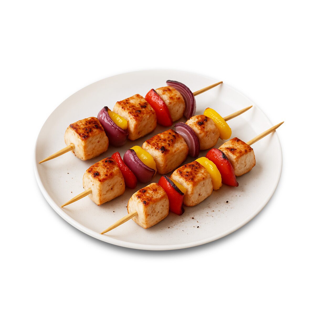 Brochetas de pollo