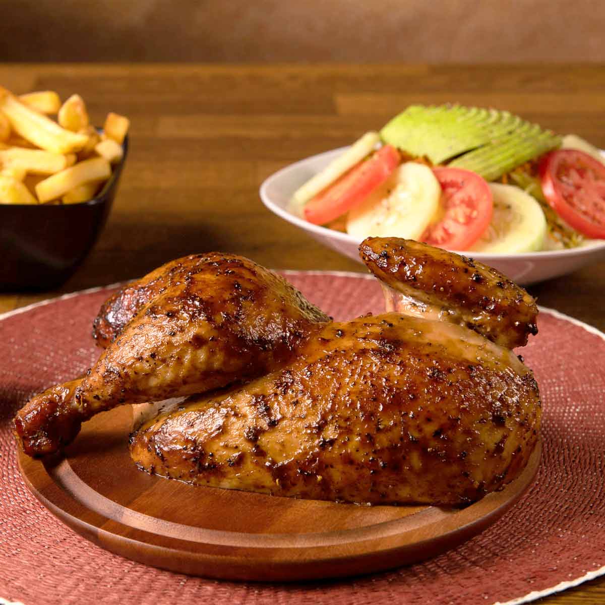 1/2 Pollo a la Brasa