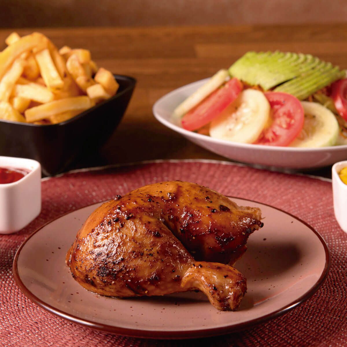 1/4 Pollo a la Brasa